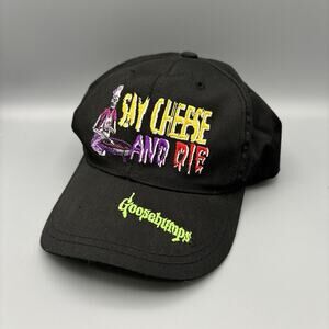 Youth VINTAGE Goosebumps Say Cheese and Die Adjustable Snapback Hat 1995 Annco